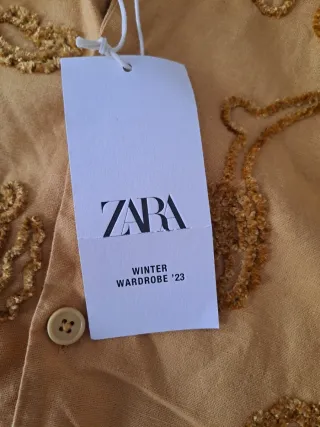 Camisa Zara Edición Limitada Bordada