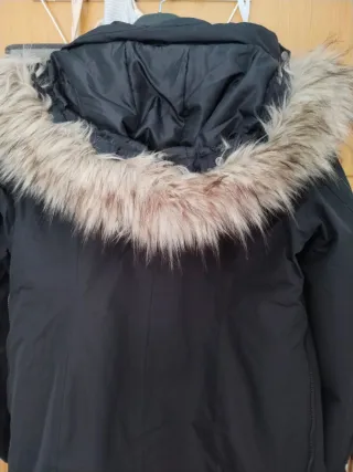 Abrigo de porteo negro