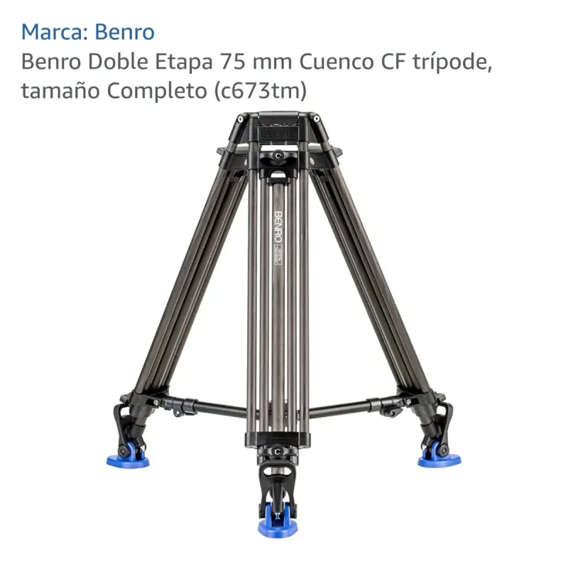 Trípode Benro C673TM Carbono afbeelding 4
