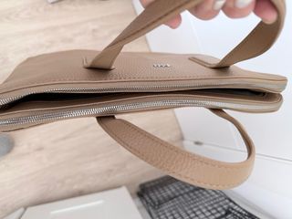 Bolso Piel Boss Beige Portadocumentos Ordenador