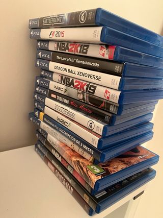 Lote Videojuegos PS4, PS3, PC y PSP