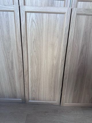 4 Puertas Oxberg Ikea color roble. Como nuevas.