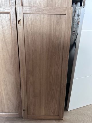 4 Puertas Oxberg Ikea color roble. Como nuevas.