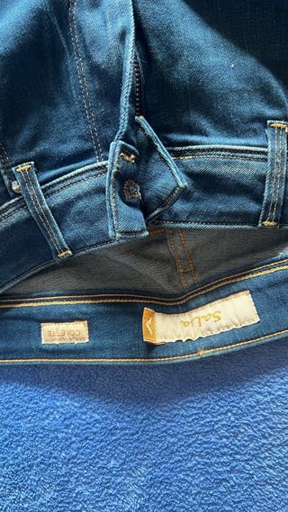 Pantalones vaqueros azules