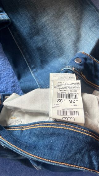 Pantalones vaqueros azules