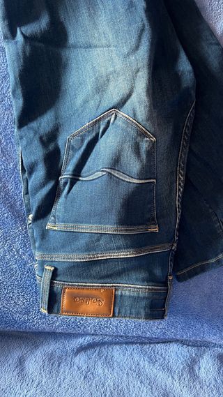 Pantalones vaqueros azules
