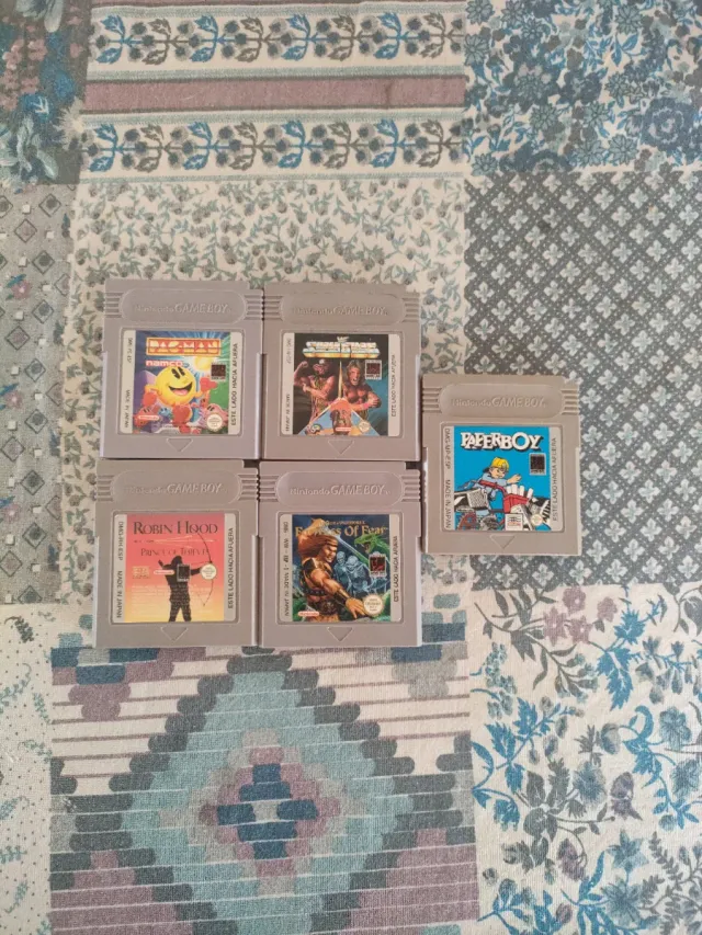 Pack 5 Juegos Game Boy Nintendo
