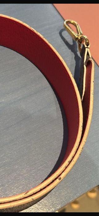 Bandolera Louis Vuitton Monogram/Rojo