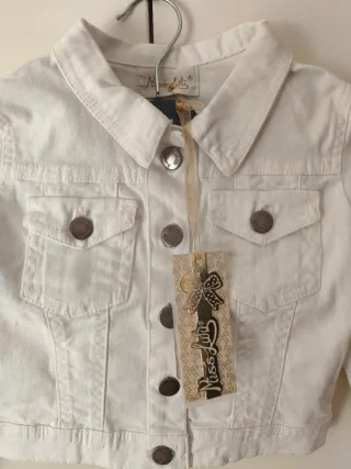 Giubbino jeans Miss Lilù 4 anni