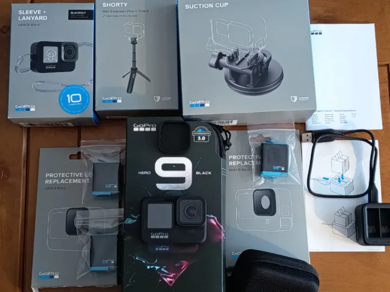 GoPro HERO 9 Black + Accesorios
