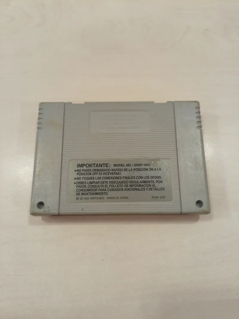 Street Fighter II SNES PAL ESP afbeelding 2