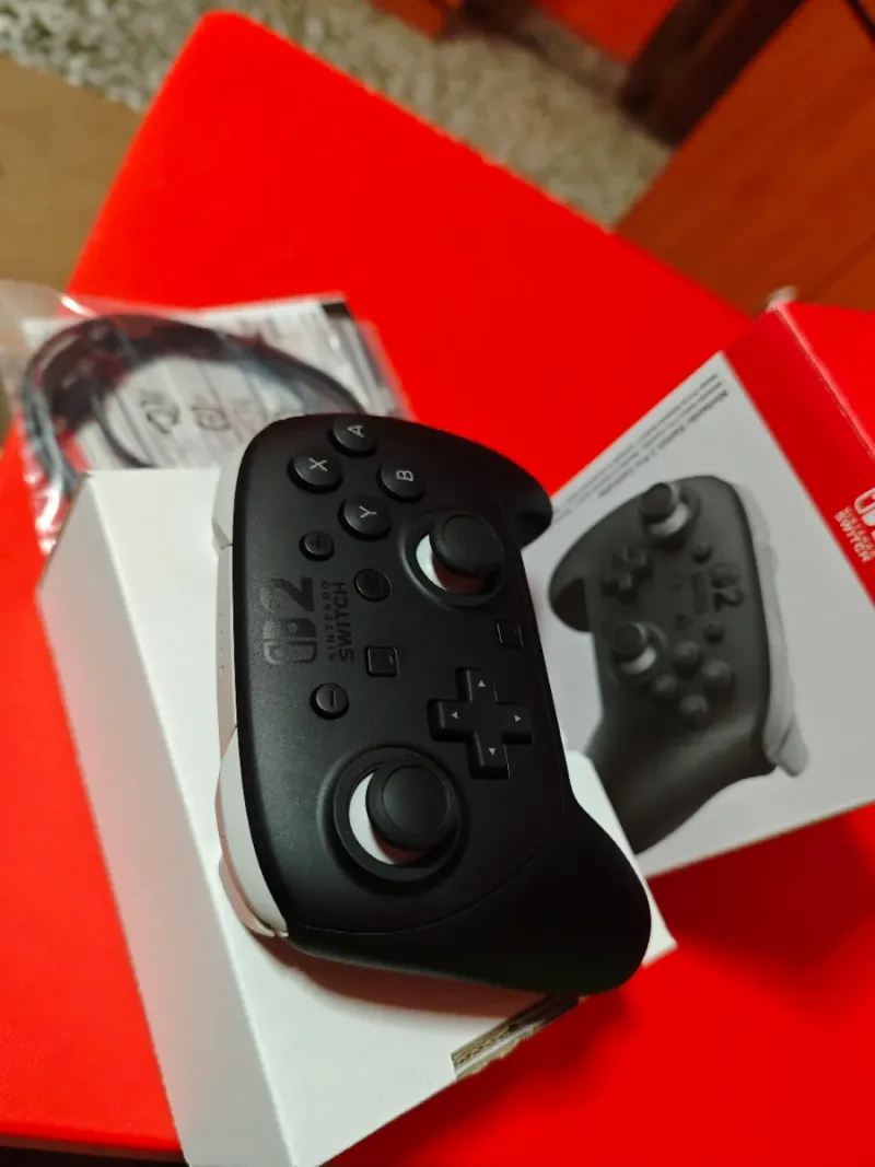 Mando Nintendo Switch Pro 2 Controller Negro/Blanc afbeelding 4