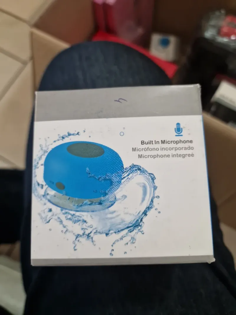 Altavoz Bluetooth para ducha/baño