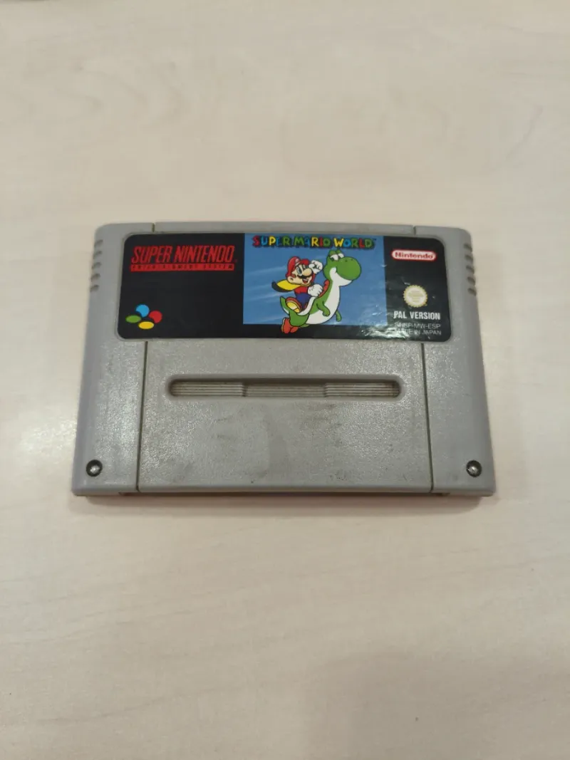 Super Mario World SNES PAL ESP