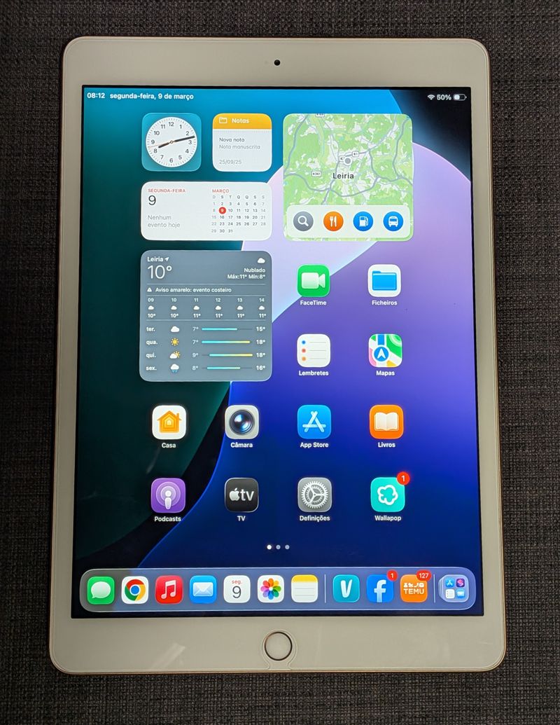 iPad 8ª Generación Oro Rosa