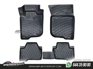 ALFOMBRILLAS DE GOMA RIZLINE PARA MITSUBISHI NEW MONTERO/PAJERO 2006--