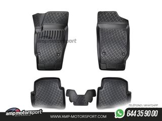 ALFOMBRILLAS DE GOMA RIZLINE PARA SEAT IBIZA 6J 2008-2017