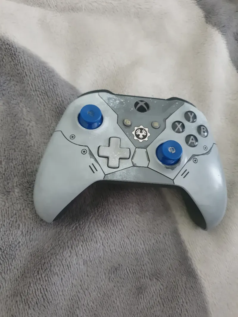 Mando Xbox One Gris y Azul afbeelding 2
