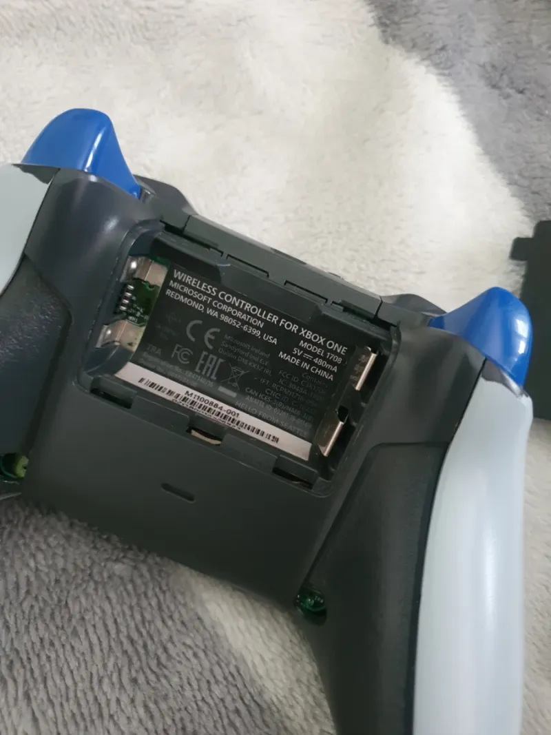 Mando Xbox One Gris y Azul afbeelding 4