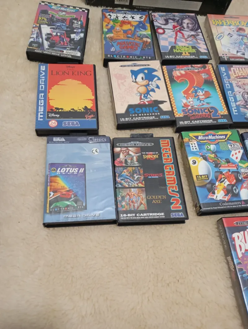Sega Mega Drive + 18 Juegos afbeelding 4
