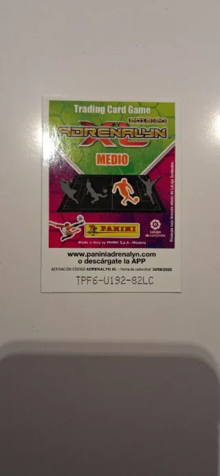 Cromo Edición Limitada Fútbol