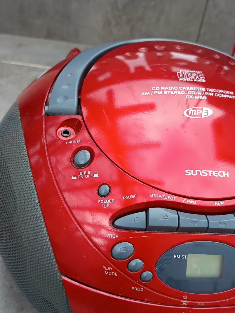 Suntech CD Radio Cassette Recorder MP3 afbeelding 4