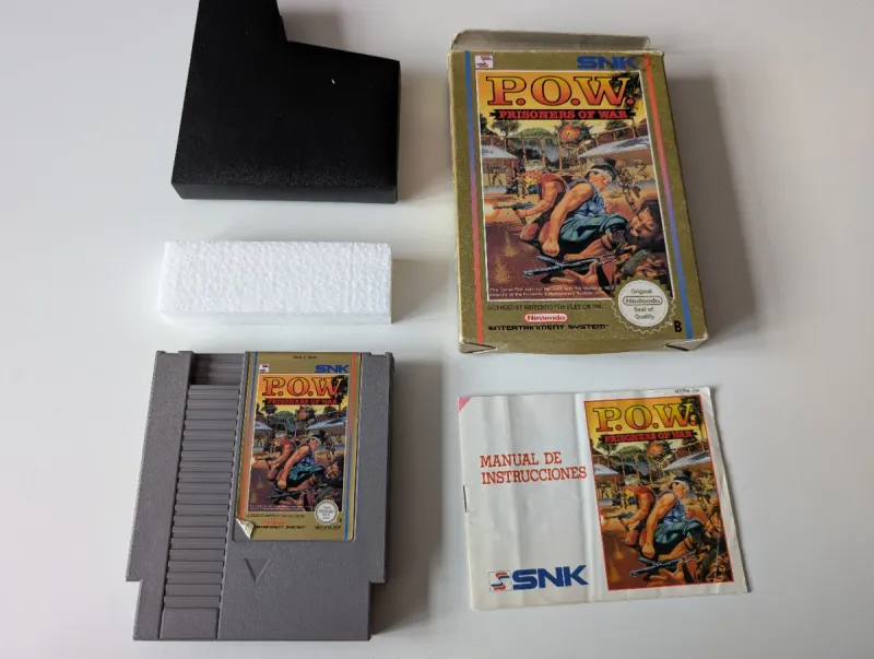 Dos juegos NES: POW Y Hook
