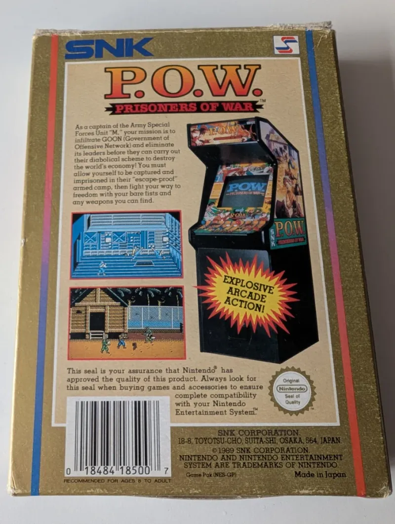 Dos juegos NES: POW Y Hook afbeelding 6