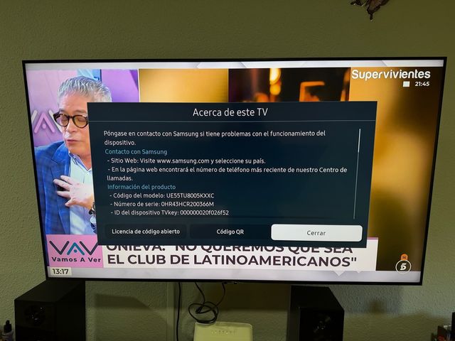 Televisor Samsung 55 UE55TU8005KXXC