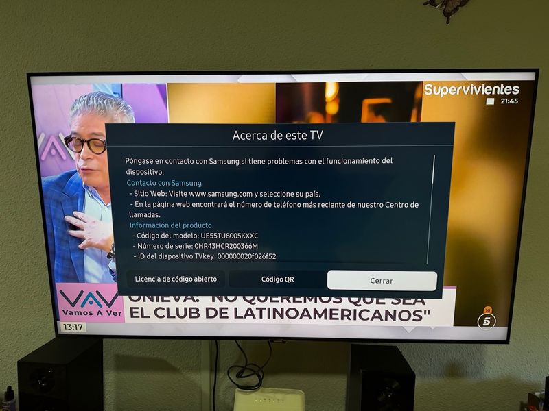 Televisor Samsung 55 UE55TU8005KXXC