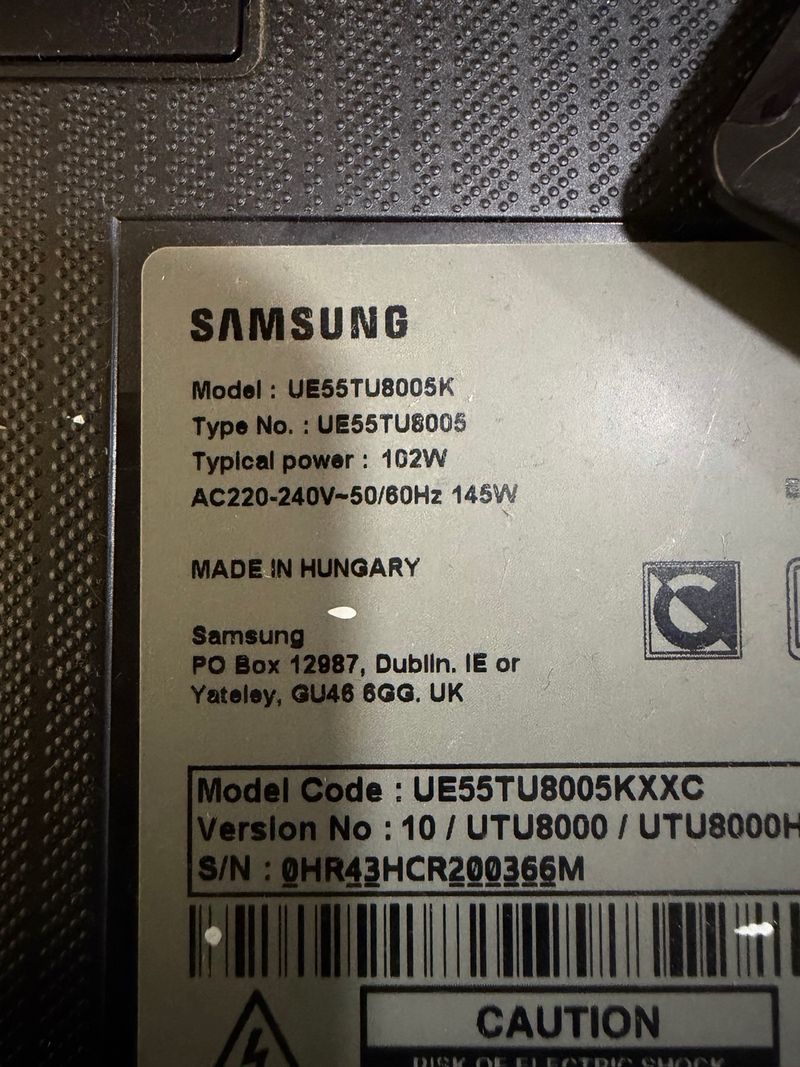 Televisor Samsung 55 UE55TU8005KXXC afbeelding 6