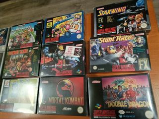 Super Nintendo Consola + Lote Juegos