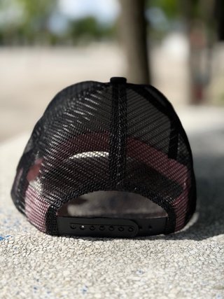 Gorra Buu Negra/Rosa