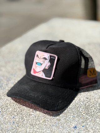 Gorra Buu Negra/Rosa