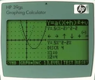 Calculadora científica HP 39gs