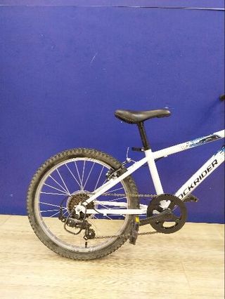 Bicicleta niños 20 pulgadas Rockrider ST 120 blanco 6-9 años