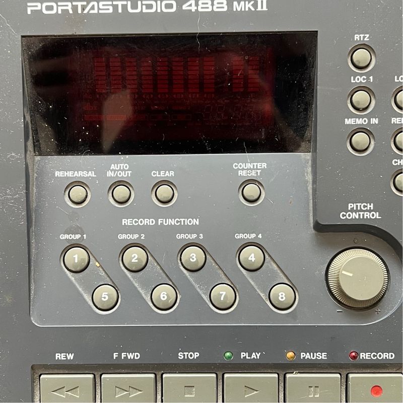Grabadora de Cassette TASCAM 8 Pistas Portastudio afbeelding 2