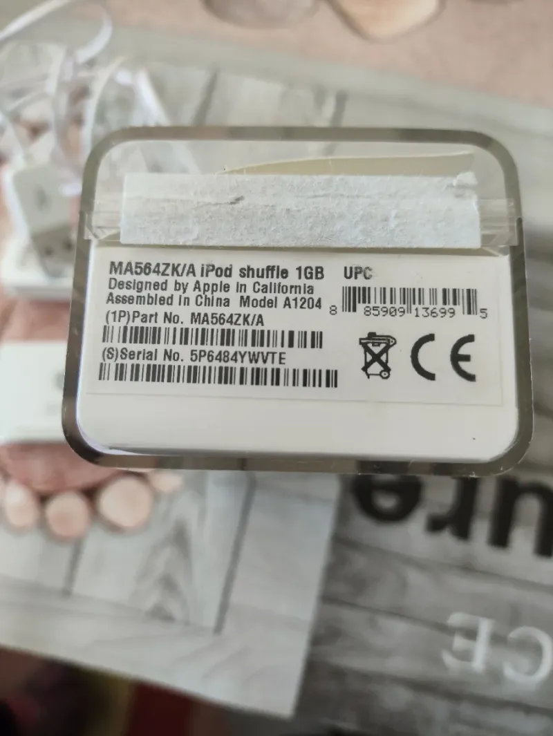 iPod Shuffle 2da Gen 1GB Plata afbeelding 4