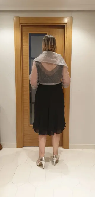 Vestido fiesta negro