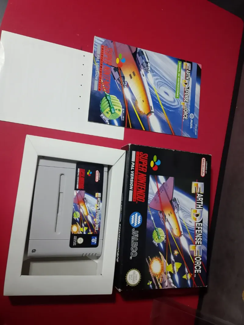 Super Nintendo Earth Defense Force PAL España