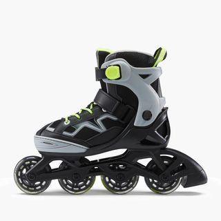 Patines Línea Niños Oxelo ajustable 4 tallas Fit 3 Gris