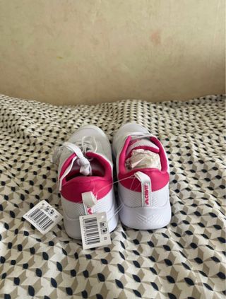 Zapatillas Crivit Mujer Blancas y Rosas Talla 37
