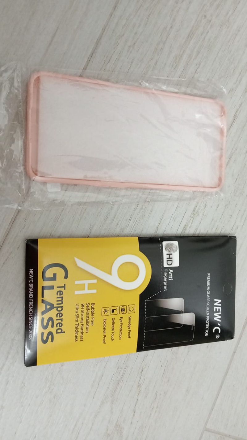 Funda + Protectores de Vidrio NEW'C para OPPO