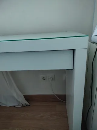 Tocador Malm Ikea (Alicante)Blanco Cristal