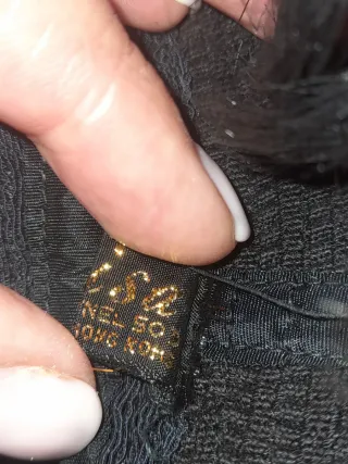 PELUCA VINTAGE AÑOS 60 PELO CORTO NEGRO 100% DYNEL