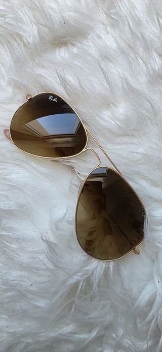 Gafas de sol Ray-Ban doradas