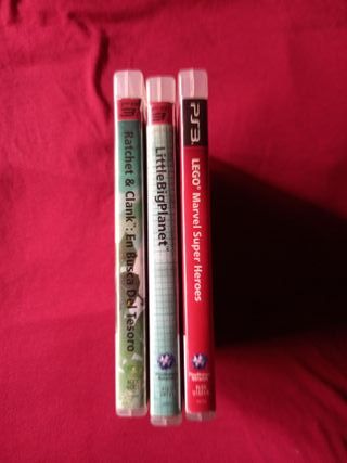 Pack 3 Juegos PS3: Ratchet and clank Little Big...