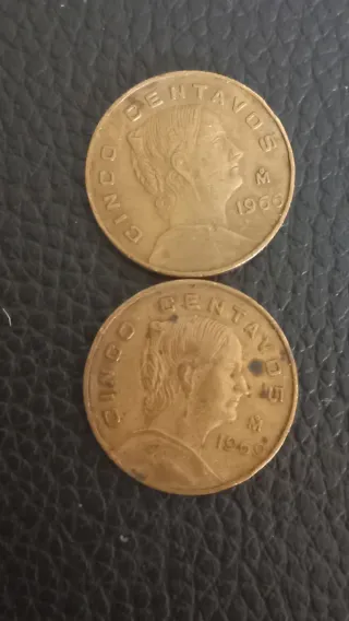 Lote 4 Monedas México Antiguas