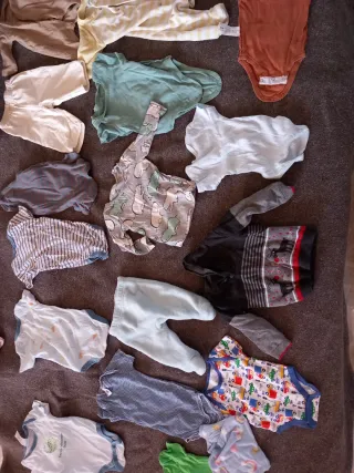 Lote Ropa Bebé 1-3 Meses para niño, varias marcas