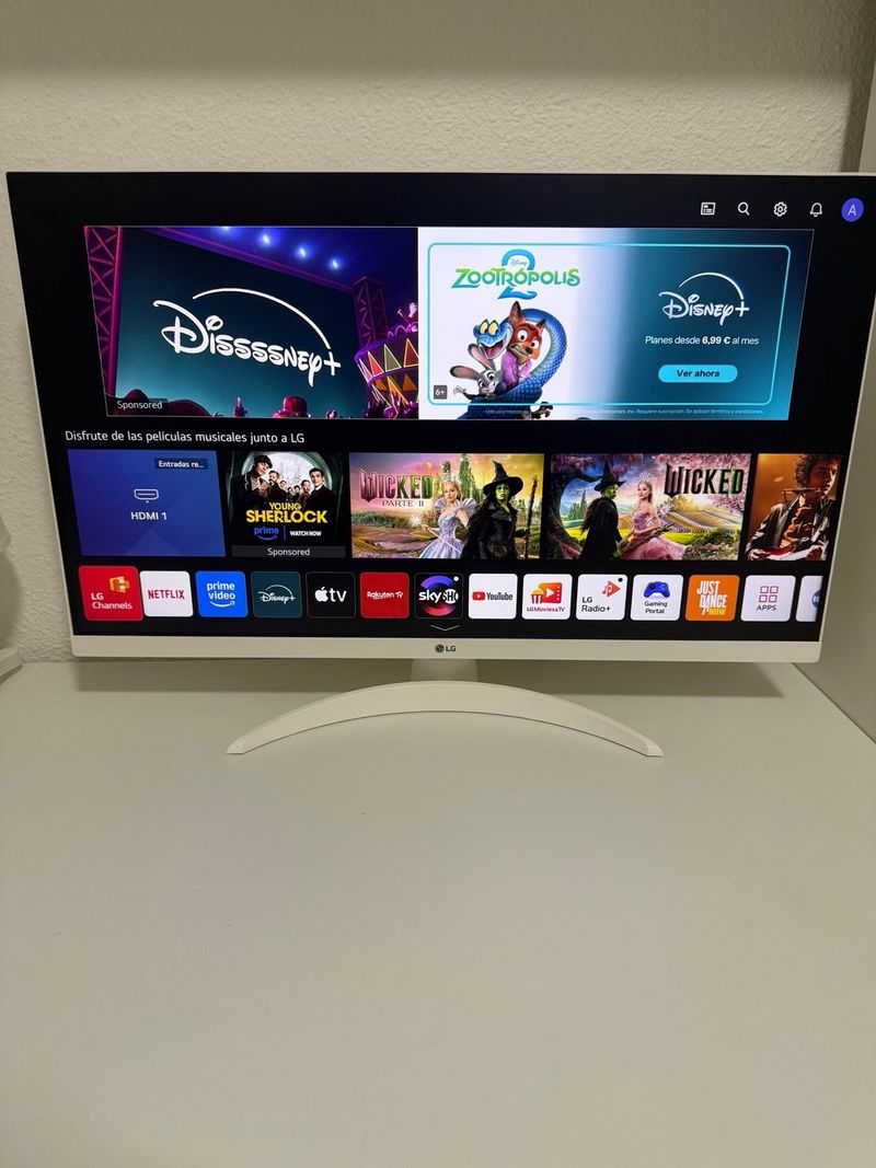 Monitor LG Blanco afbeelding 6